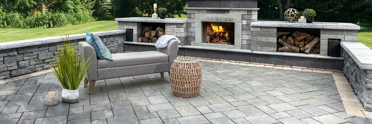 Matching the color of your pavers installation to other landscape elements can elevate the look of your home.