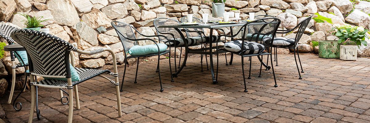 Paver installation creates a hard, even surface in your yard, making it easy to place and move furniture outside.